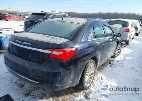 2012 Chrysler 200 Limited из США, поврежденный, VIN 1C3CCBCB1CN277944